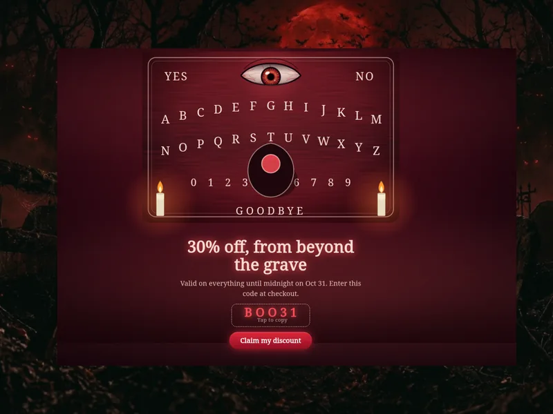 Preview of Halloween Popup